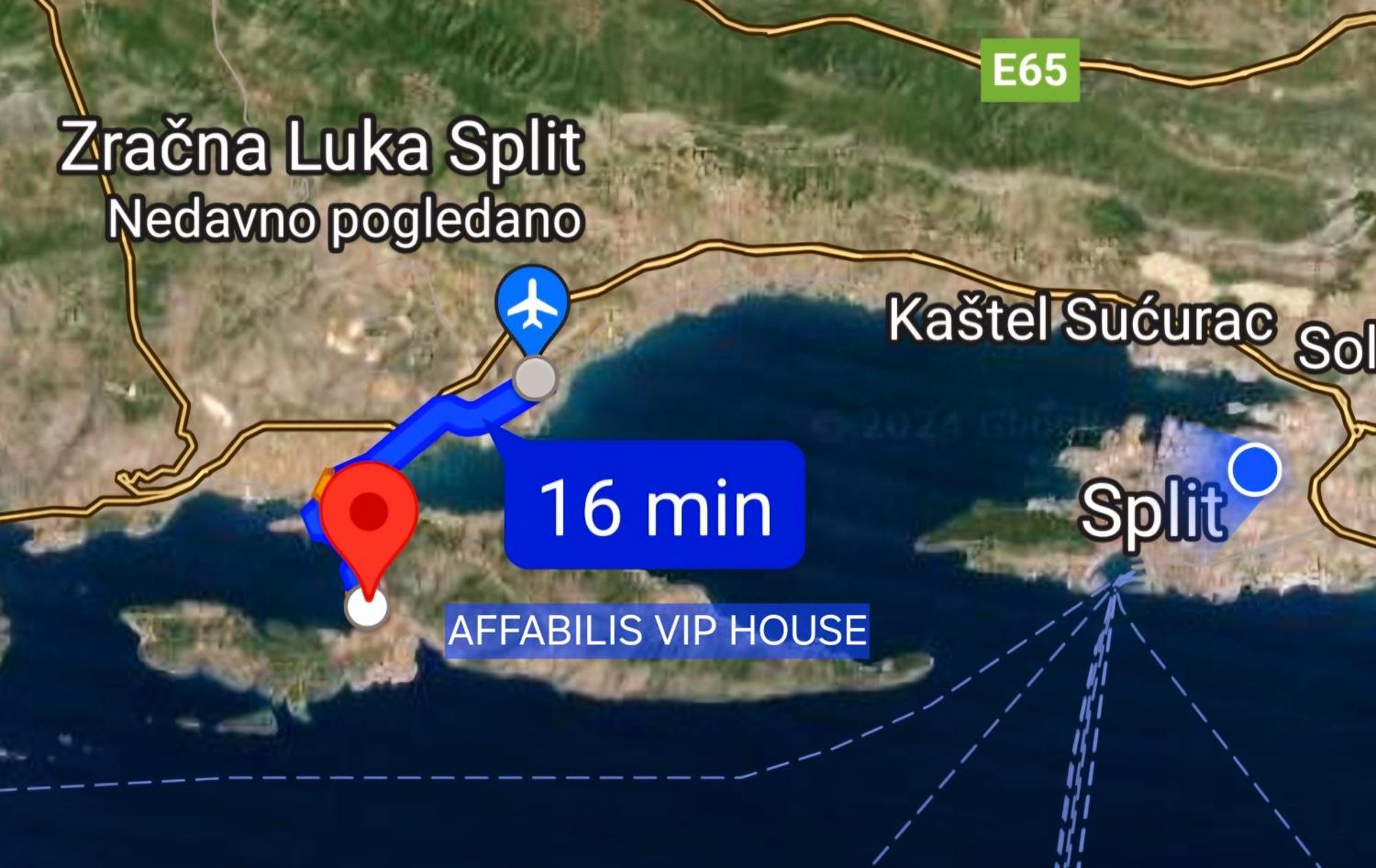Affabilis Vip House - Top Location Right Next To The Beach - Free Parking - Sea View - Facilities And Activities Within Walking Distance - 15 Minutes From Split Airport - Buralux Appartement *